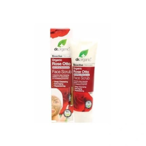 Dr Organic Dr Organic Rose Otto Face Scrub 125ml