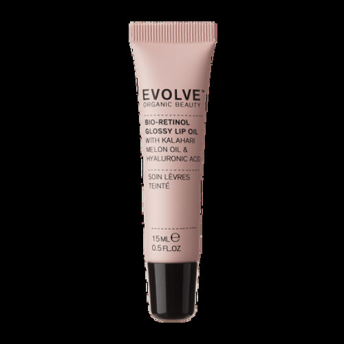 Evolve Beauty Bioretinol Glossy Lip Oil 15 Ml Soft Pink