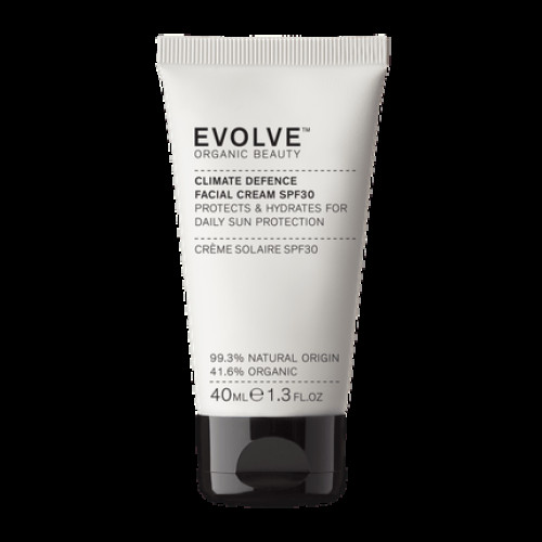 Evolve Beauty Climate Defence Facial Cream Spf 30 Colourless