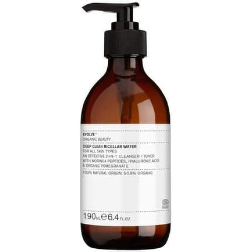 Evolve Beauty Deep Clean Micellar Water 190 Ml