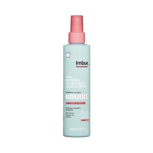 Imbue Curl Inspiring Conditioning Leave In Spray 200g - Vegan and Curly Girl Method Friendly
