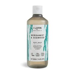 I Love Naturals Bergamot & Seaweed Body Wash with Natural Oils of Orange & Basil 500ml I Love Naturals Bergamot & Seaweed Body Wash with Natural Oils of Orange & Basil 500ml