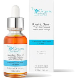 The Organic Pharmacy Rosehip Serum 30ml - Brighten & Smooth with Frankincense