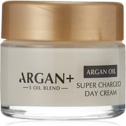 ARGAN Supercharged Day Cream Nourishing Moroccan Argan Oil Vegan Skin Cream 50ml
