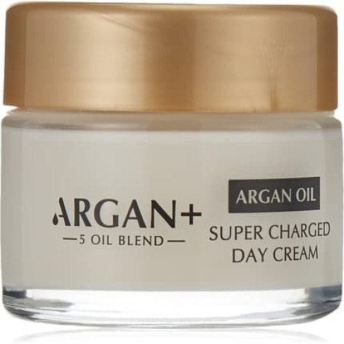 ARGAN Supercharged Day Cream Nourishing Moroccan Argan Oil Vegan Skin Cream 50ml