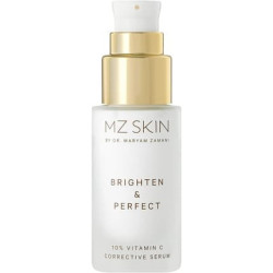 MZ SKIN Brighten & Perfect 10% Vitamin C Serum Collagen Stimulation Vegan