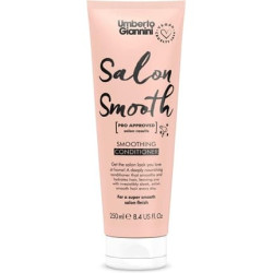 Umberto Giannini Salon Smooth Moisturising Conditioner Hydrating Shine Enhancing Defrizz and Straighten Vegan & Cruelty Free 250ml