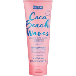 Umberto Giannini Coco Beach Waves Nourishing Shampoo For Dry And Sun Damaged Hair With Coconut Oil And Vitamin E 250ml