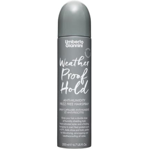 Umberto Giannini Frizz Weatherproof Hair Spray 200ml Anti-Frizz Ultralight