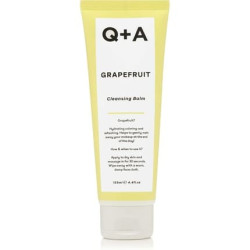Q+A Grapefruit Cleansing Balm Natural Makeup Remover with Cocoa Butter 125ml Q+A Grapefruit Cleansing Balm Natural Makeup Remover with Cocoa Butter 125ml