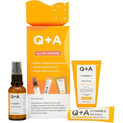 Qa Glow Heroes Skincare Giftset Radiance Boosting Trio With Vitamin C