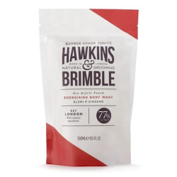 Hawkins & Brimble Bodywash Eco-Refillable Bag 300ml Hydrating and Naturally Fragranced for Men - Bottle for Life Environmentally Friendly Hawkins & Brimble Bodywash Eco-Refillable Bag 300ml Hydrating and Naturally Fragranced for Men - Bottle for Life Environmentally Friendly