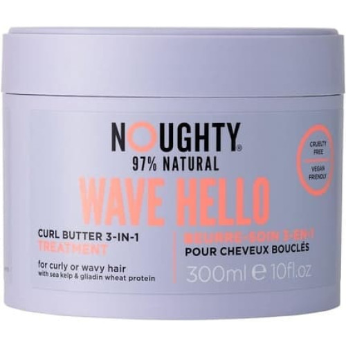 Noughty 97% Natural Wave Hello Curl Butter 3-in-1 Treatment 300ml 300g