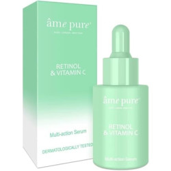 Âme Pure Retinol + Vitamin C Serum Youthful Radiant Complexion Natural Glow