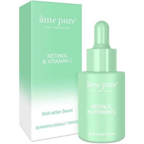 Âme Pure Retinol + Vitamin C Serum Youthful Radiant Complexion Natural Glow