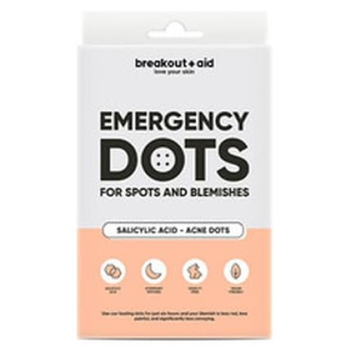 Breakoutaid Emergency Dots Acne Patches With Salicylic Acid 48 Pcs