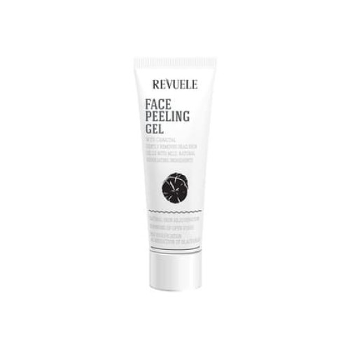 Revuele Facial Scrub Gel 100% Pure Natural and Organic with Charcoal