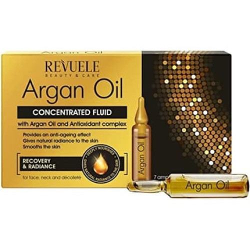 Revuele Argan Oil Concentrated Liquid for Face Neck and Décolleté 2ml