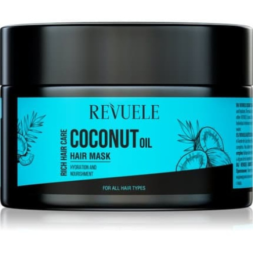Revuele Coconut Oil Hair Mask 360 Ml Nourishing And Hydrating Hair Mask