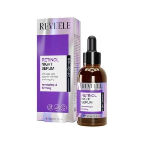 Retinol Night Serum Renewing Firming Face Serum Skincare Against Wrinkles