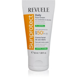 Revuele Sunprotect Daily Face Cream Oil Control Spf 50 50ml Revuele Sunprotect Daily Face Cream Oil Control Spf 50 50ml