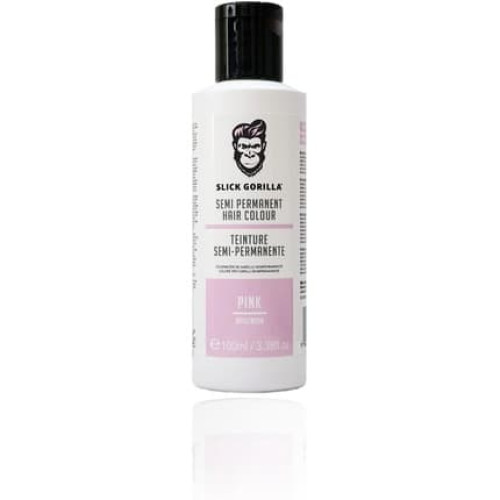 Slick Gorilla Vegan and Cruelty-Free Semi-Permanent Pink Hair Colour 3.38 Fl Slick Gorilla Vegan and Cruelty-Free Semi-Permanent Pink Hair Colour 3.38 Fl