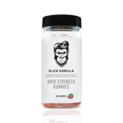 Slick Gorilla Vitamin Bears For Hair Strengthening - 60 Pieces Slick Gorilla Vitamin Bears For Hair Strengthening - 60 Pieces
