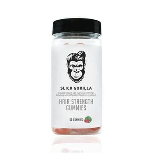 Slick Gorilla Vitamin Bears For Hair Strengthening - 60 Pieces