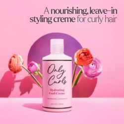 Only Curls Hydrating Curl Creme 250ml Curly Hair Product Curl Enhancer