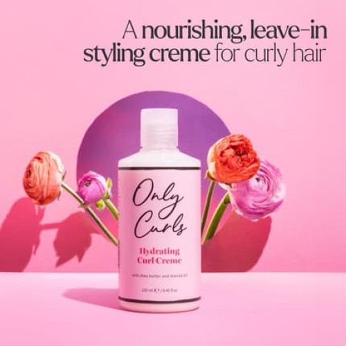 Only Curls Hydrating Curl Creme 250ml Curly Hair Product Curl Enhancer
