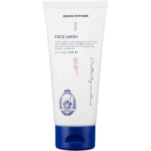 Seven Potions Face Wash For Men 100ml Gentle Facial Cleanser For All Skin