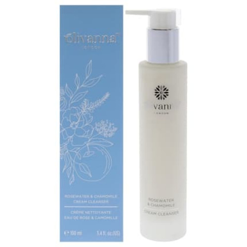 Olivanna Rosewater And Chamomile Cream Cleanser 34 Oz