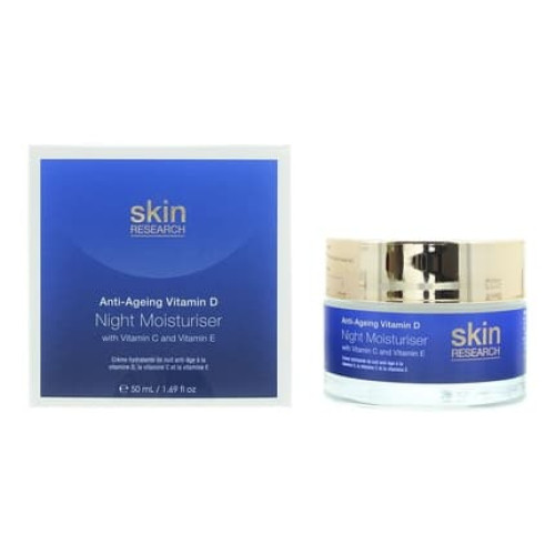 Skin Research Antiageing Vitamin D Night Moisturiser 50ml For Women