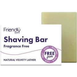 Friendly Soap Fragrance Free Shaving Bar 95g Friendly Soap Fragrance Free Shaving Bar 95g
