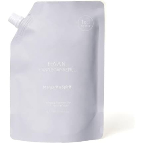 HAAN Hand Soap Refill 350ml with Aloe Vera, Cocos Nucifera, and Glycerin - Margarita Spirit Scent - Recyclable and Vegan