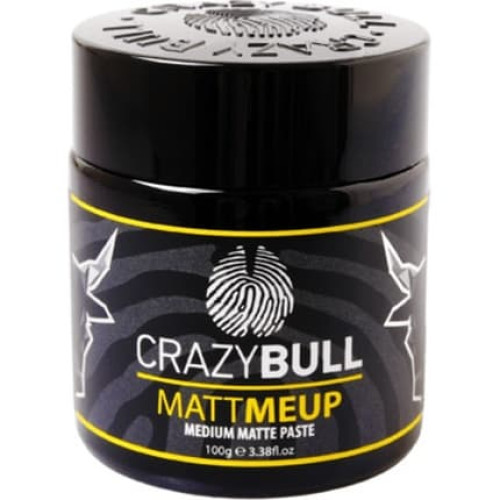 Crazybull Matt Meup Medium Matte Paste Hair Styling Paste