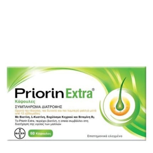 Priorin Extra Nutritional Supplement For Hair Health Needs 60 Capsules