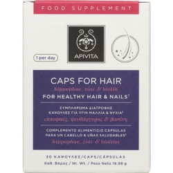 Apivita Holistic Hair Care Dietary Supplement Capsules For Healthy Hair And Nails With Sea Buckthorn 30 Capsules Apivita Holistic Hair Care Dietary Supplement Capsules For Healthy Hair And Nails With Sea Buckthorn 30 Capsules