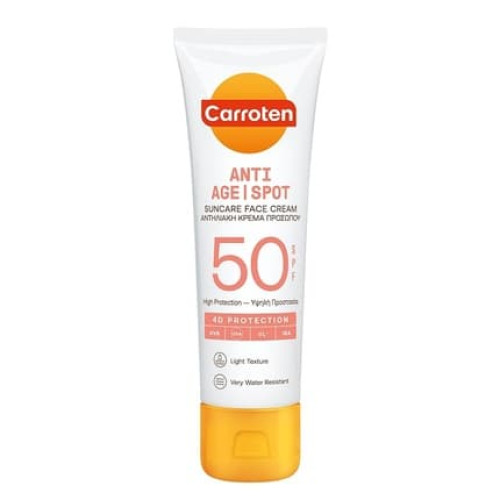 Carroten Face Antispot Cream Spf 50 50 Ml