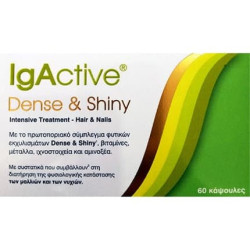 Igactive Dense Shiny Intensive Treatment Hair And Nails 60 Capsules