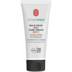 Vican Wise Men Bald Head 3in1 Care Cream Spicy Spf20 100ml Vican Wise Men Bald Head 3in1 Care Cream Spicy Spf20 100ml