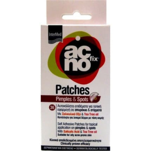 Intermed Acnofix Patches 36 Pieces For Acne And Blackheads