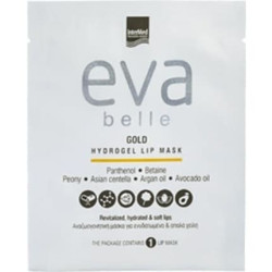 Eva Belle Gold Hydrogel Lip Mask Revitalizing Mask For Hydrated Soft Lips 1 Piece