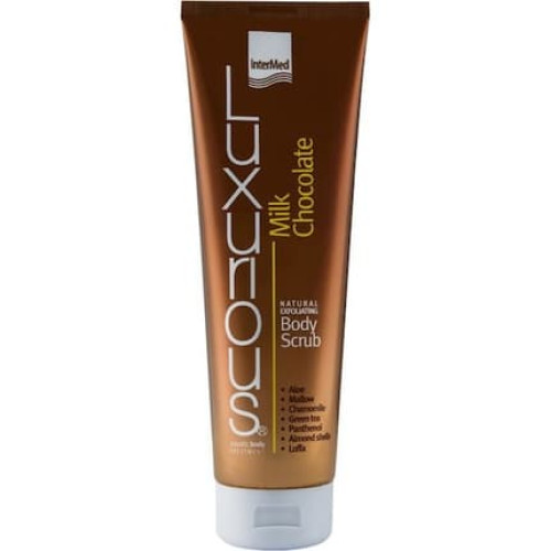 Intermed Luxurious Natural Exfoliating Body Scrub Milk Chocolate 300 Ml