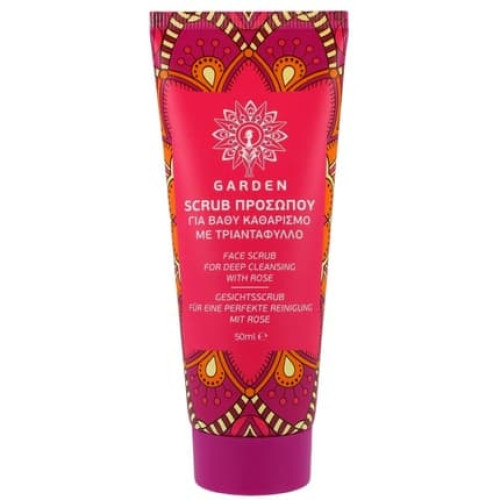 Garden Face Scrub For Deep Cleansing With Rose 50 Ml