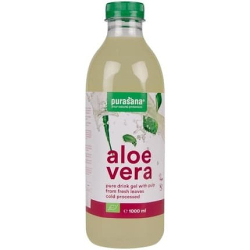 Aloe Vera Juice Gel 99.3% Pure Cold Gel 1 Liter Purasana