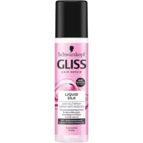 Gliss Kur Anti-Knot Spray Liquid Silk Gloss - Hair Care Treatment