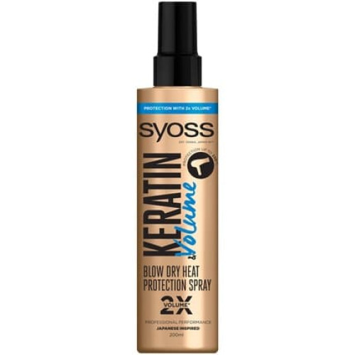 Syoss Styling Spray Volume Heat Protect Keratin