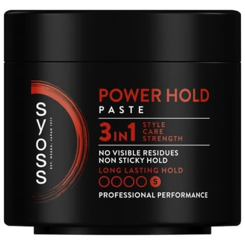 Syoss Hairpaste Power Hold - Strong Hold Hair Styling Paste