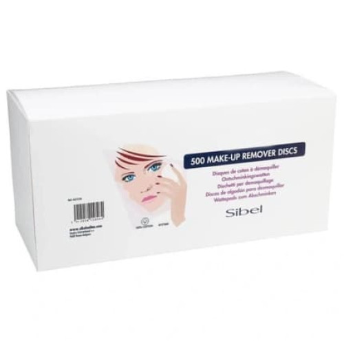 Sibel 500 Cotton Makeup Remover Discs